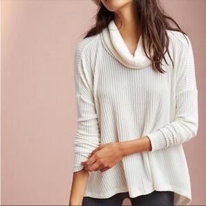Anthropologie | Saturday Sunday Oversized Cowl Neck Top- M/L
